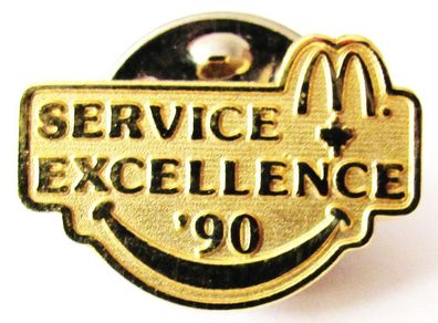 Mc Donald´s - Service Excellence 1990 - Pin 17 x 12 mm