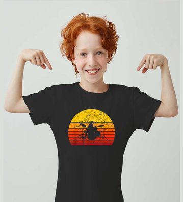 Kinder T-Shirt Unisex-Drums Kinder Drumsticks Drummer