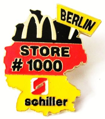 Mc Donald´s - Store 1000 - Berlin - Schiller - Pin 31 x 27 mm