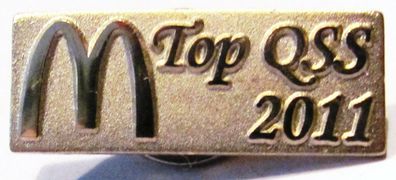 Mc Donald´s - Top QSS 2011 - Pin 26 x 10 mm