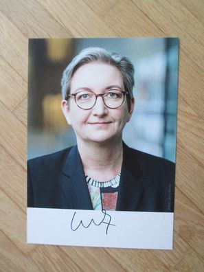 Bundesministerin SPD Klara Geywitz - handsigniertes Autogramm!!!