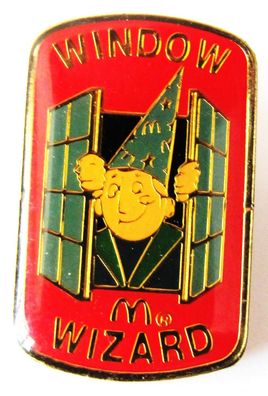 Mc Donald´s - Window Wizard - Pin 31 x 31 mm