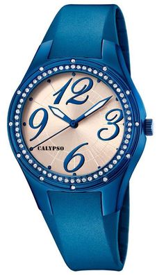 Calypso Damenuhr K5721/3 blau Armbanduhr