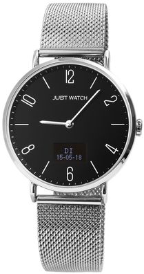 Just Watch Herren Smartwatch Armbanduhr JW20067-002 Meshband