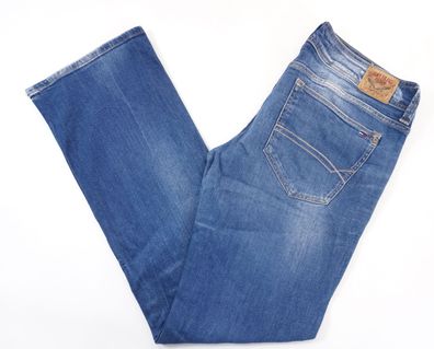 Tommy Hilfiger Cleo Comfort Damen Jeans W31 L34 31/34 blau Bootcut Stretch F1407