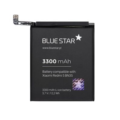 Bluestar Akku Ersatz kompatibel mit Xiaomi Redmi 5 3300mAh Li-lon Austausch Batter...