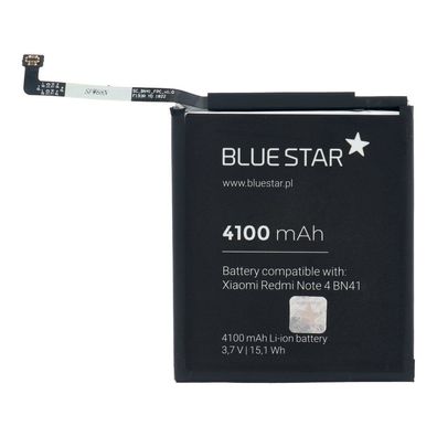 Bluestar Akku Ersatz kompatibel mit Xiaomi Redmi Note 4 4100mAh Li-lon Austausch ...