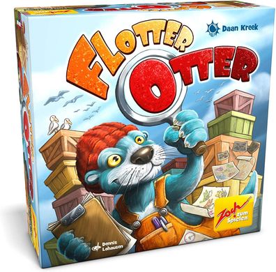 Flotter Otter Brettspiel Zoch 601105132 Brettspiel Familienspiel Kinderspiel