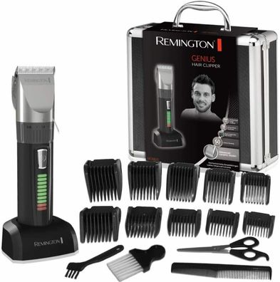 Remington Haarschneider HC5810 Genius Haarschneidemaschine mit Koffer Schere