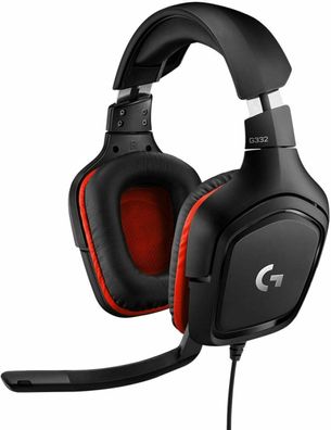 Logitech G332 Stereo Gaming-Headset, 3.5mm Klinke, PC/ Mac/ Xbox One/ PS4/ Nintendo