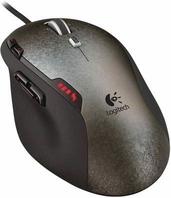 Logitech G500 Gaming Mouse, Maus schnurgebunden, USB Laser 5700 DPI