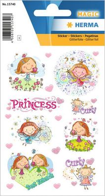 HERMA Sticker MAGIC "Prinzessin Sweetie & Friends"