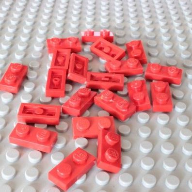 LEGO® 3023 302321 Bauplatte 1 x 2 rot - 20 Stück