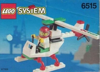 LEGO® Bauanleitung Bauplan Aufbauanleitung - System - 6515