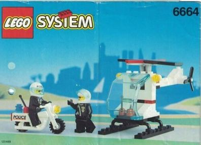 LEGO® Bauanleitung Bauplan Aufbauanleitung System 6664
