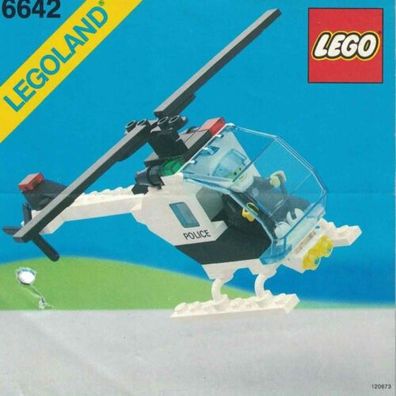 LEGO® Bauanleitung Bauplan Aufbauanleitung Legoland 6642