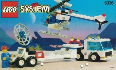 LEGO® Bauanleitung Bauplan Aufbauanleitung System 6636