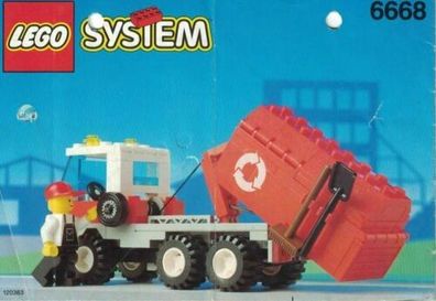 LEGO® Bauanleitung Bauplan Aufbauanleitung System 6668