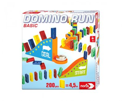 Domino Run Basic Noris 606065646 Kinderspiel Familienspiel Partyspiel