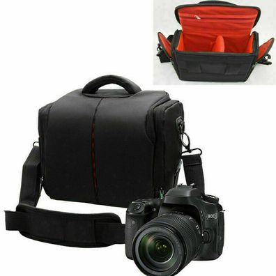 Dslr Kamera Tasche Fototasche Schultertasche Tragetasche Fér Canon Nikon Slr O