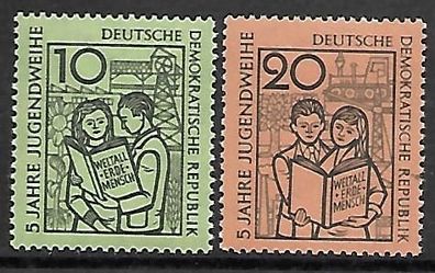 DDR postfrisch Michel-Nummer 680-681