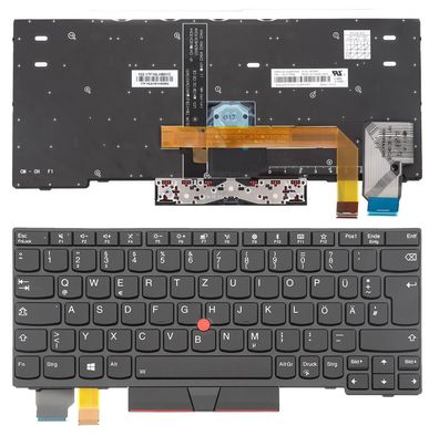 Tastatur Lenovo ThinkPad X280 X395 X390 - X13 Gen1 - L13 gen2 beleuchtet Backlit