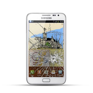 Samsung Note 1 (N7000) Reparatur LCD Display Touchscreen Glas