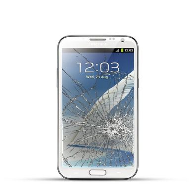 Samsung Note 2 (N7100) Reparatur LCD Display Touchscreen Glas