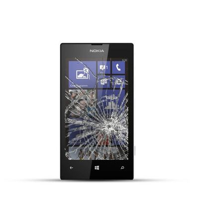 Nokia Lumia 520 Reparatur LCD Display Touchscreen Glas