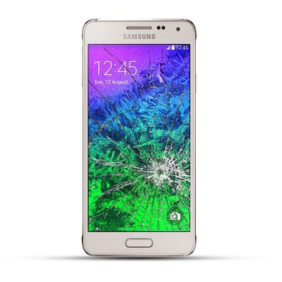 Samsung Galaxy Alpha G850F Reparatur Display Touchscreen Glas