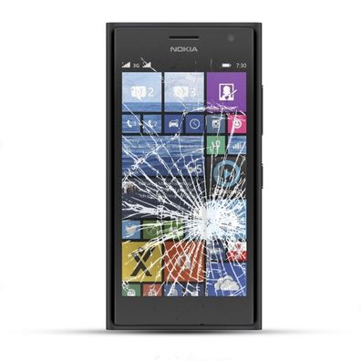 Nokia Lumia 730 Reparatur LCD Display Touchscreen Glas