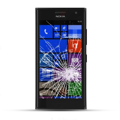 Nokia Lumia 735 Reparatur LCD Display Touchscreen Glas