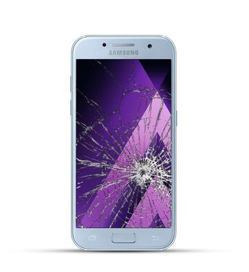 Samsung A3 2017 Reparatur LCD Display Touchscreen Glas