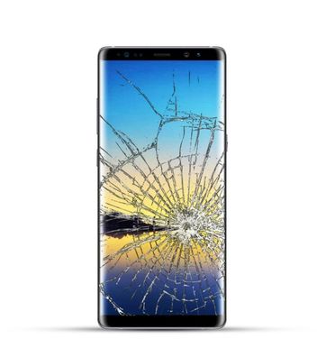 Samsung Note 8 Reparatur LCD Display Touchscreen Kompletteinheit inkl. Gehäuserahmen