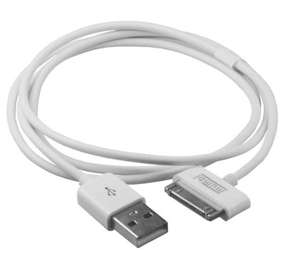 2 METER besonders lange USB Ladekabel Datenkabel Kabel Cable Lead für iPhone 4S iPod