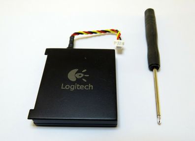 Logitech G930 Headset-Akku , Li-ion-Akku, 600mAh 3,7V, mit Schraubendreher