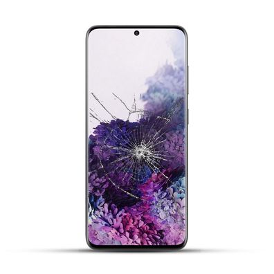 Samsung Galaxy S20 Reparatur Kompletteinheit inkl. Gehäuserahmen Display Touchscreen
