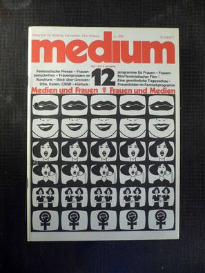 Medium - Zeitschrift für Fernsehen, Film - 12/1978 - Frauen und Medien