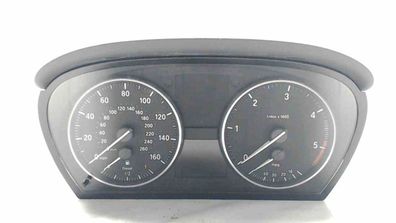 Instrumententafel Tacho mph mpg Diesel Rechtslenker BMW 3 Touring (E91) 318D