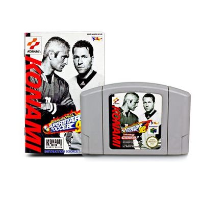 N64 Spiel International Superstar SOCCER 98 + Anleitung