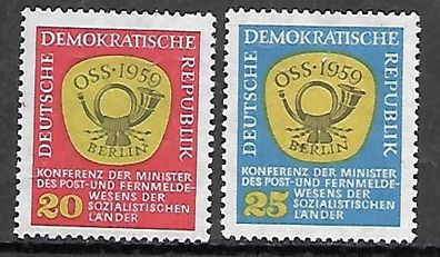 DDR postfrisch Michel-Nummer 686-687