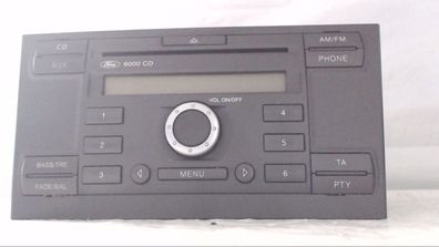 CD-Radio 6000 CD mit Code und Adapter FORD MONDEO III KOMBI (BWY) 2.0 TDCI