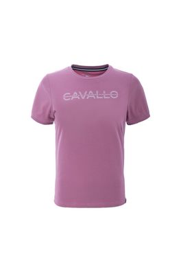 Cavallo Kinder Shirt DENISE YNG Auffälliges T-Shirt raspberry FS 2022