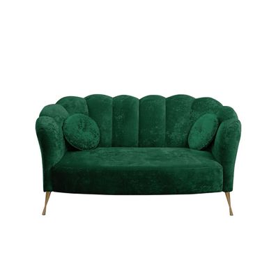 Sofa Adria Couch Polstersofa Metallfuße Stilvoll Wohzimmer Polstercouch