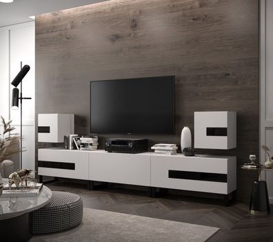 Future 97 Möbel für Wohnzimmer Wohnwand Mediawand Schrankwand Wohnschrank