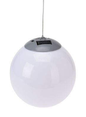 Solar LED Ball - &Oslash; 20 cm - Garten Hänge Leuchte warmweiß zum Hängen