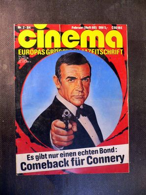 Cinema - Europas grösste Filmzeitschrift - 2/1984 - Nr. 69 - James Bond 007