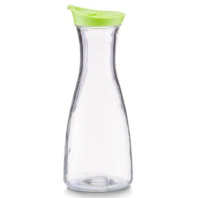 Glas Dekanter für kalte Getränke Glas, Krug, 900 ml, grün - ZELLER