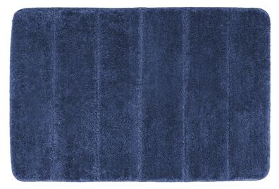 Badteppich STEPS, Farbe Marineblau, 60 x 90 cm, WENKO