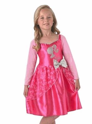 Rubies Barbie Rosa Glam Prinzessin Princess Kleid Prinzessinkleid 86-104 Kostüm